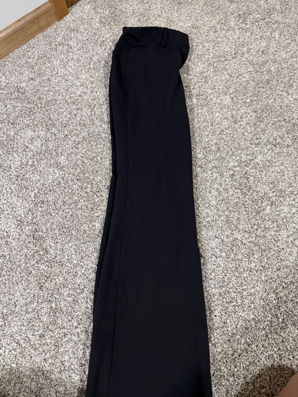Classic Black Wide-Leg Trousers